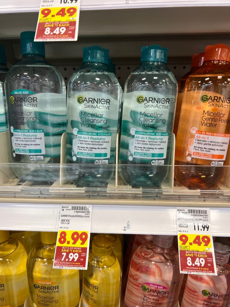 micellar water kroger shelf image