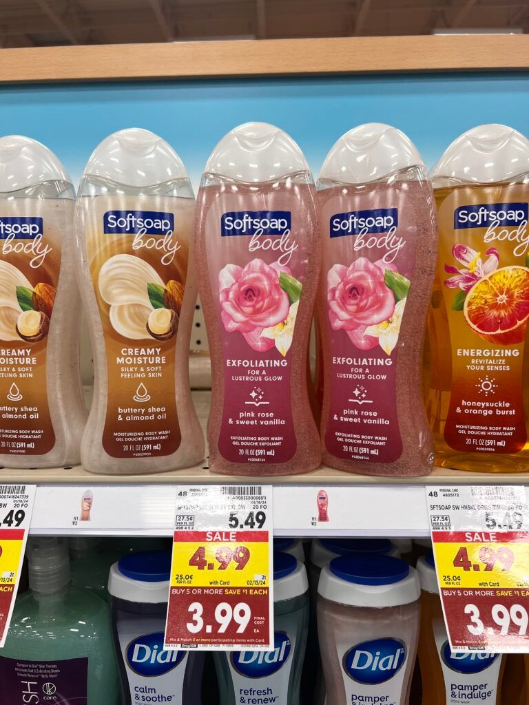 softsoap bw kroger shelf image