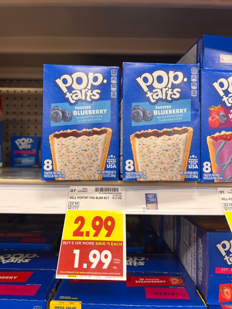 pop tarts kroger shelf image