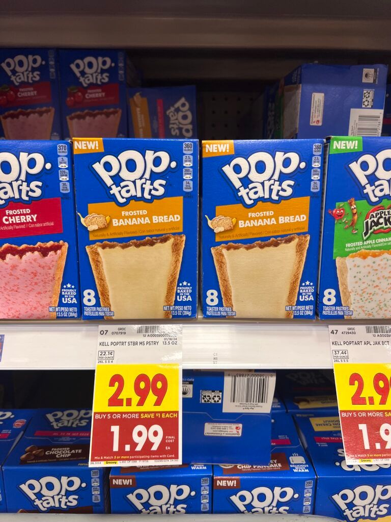 pop tarts kroger shelf image