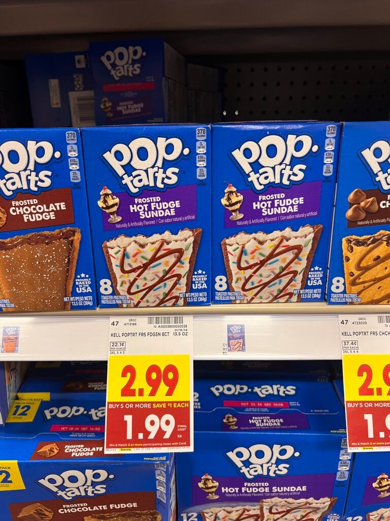 pop tarts kroger shelf image
