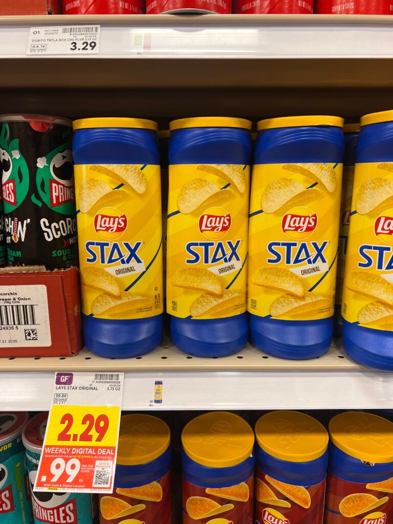 lays stax kroger shelf image