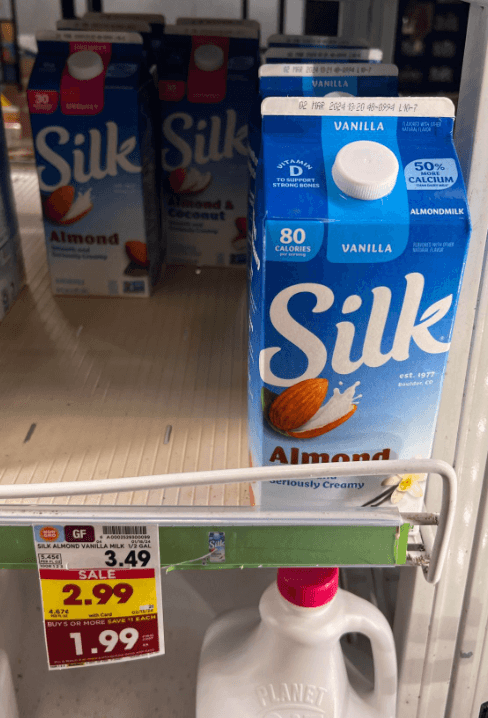 Silk Almond Kroger Shelf Image
