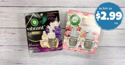air wick essential oils refills 2 packs kroger krazy