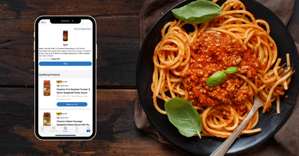 classico pasta sauce digital