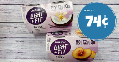 dannon light &fit yogurt kroger krazy