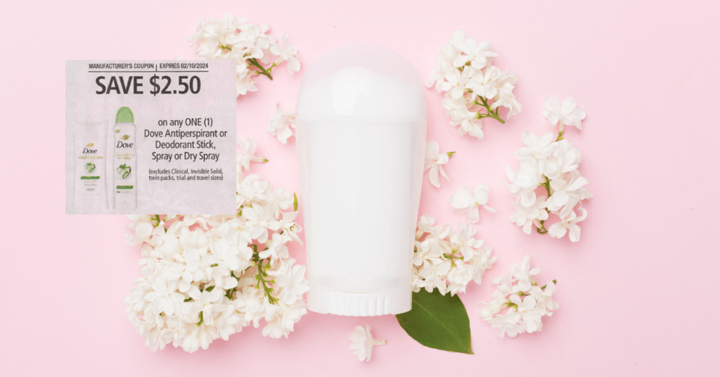 dove deodorant insert