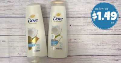 dove shampoo and conditioner kroger krazy