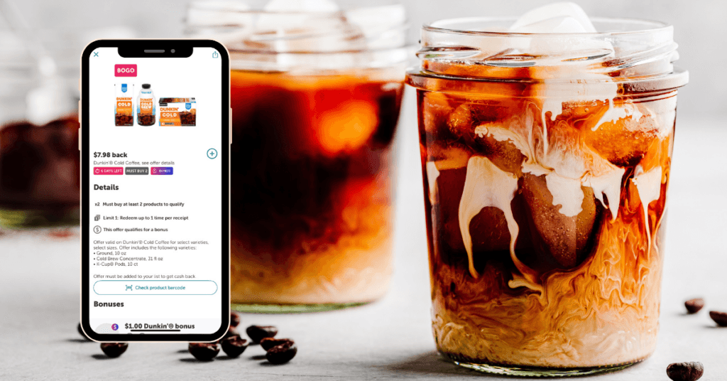 dunkin cold ibotta