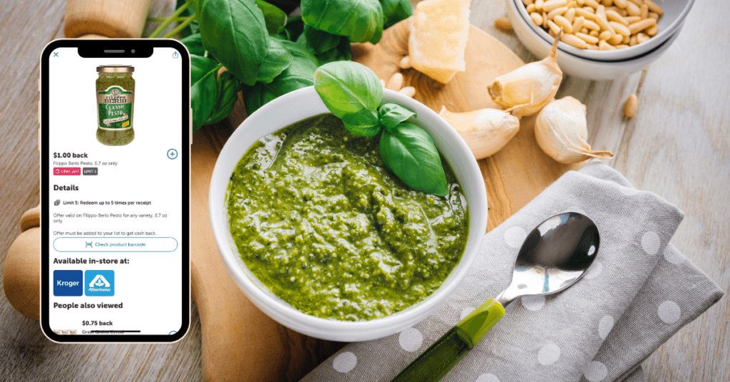 filippo berio pesto mega ib