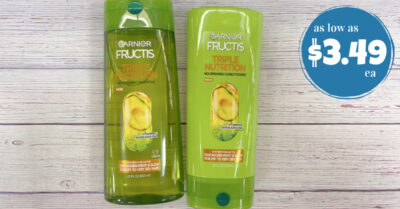 garnier fructis shampoo and conditioner kroger krazy