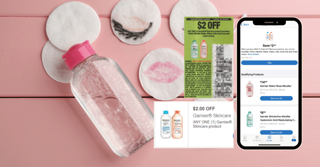garnier micellar water digital insert print