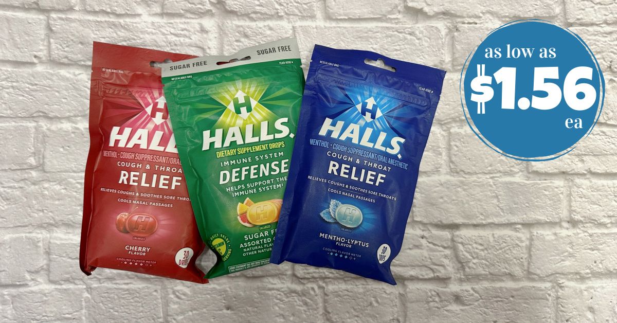 Halls Cough Drops as low as $1.56! - Kroger Krazy