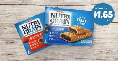 kellogg's nutri-grain bars (2) kroger krazy