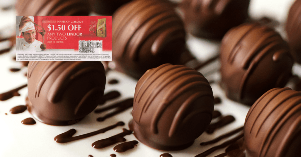 lindor truffle bags mega insert