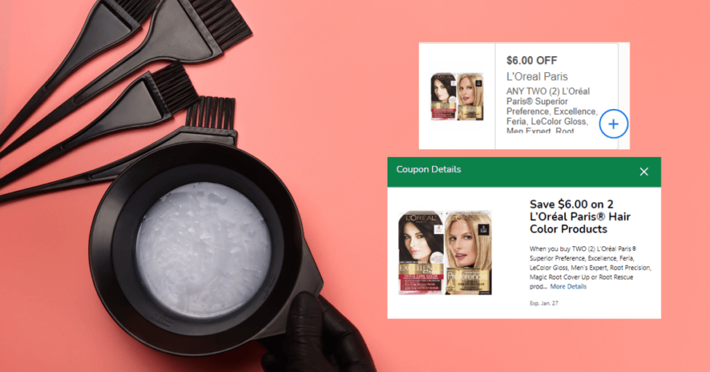 l'oreal paris hair color b2g1 print and digital coupon