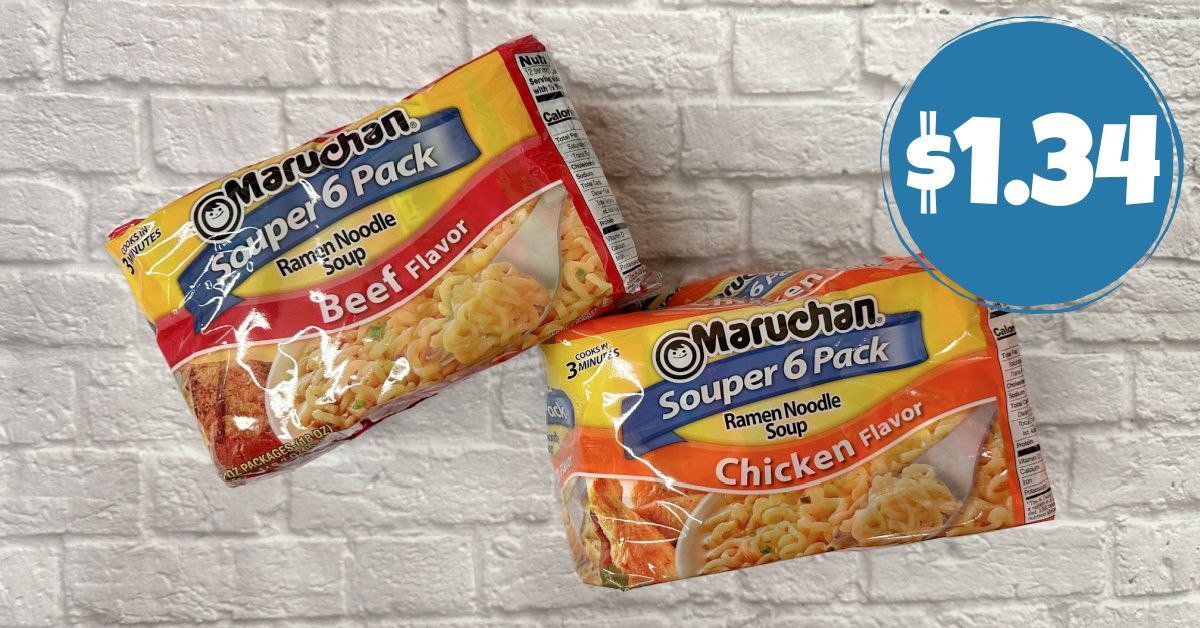 thumbnail image 2 of Maruchan Ramen Creamy Chicken, Roast Beef, Chili, And Beef Noodles Variety Pack Soup 3 Oz 6 Ct 2 of 9