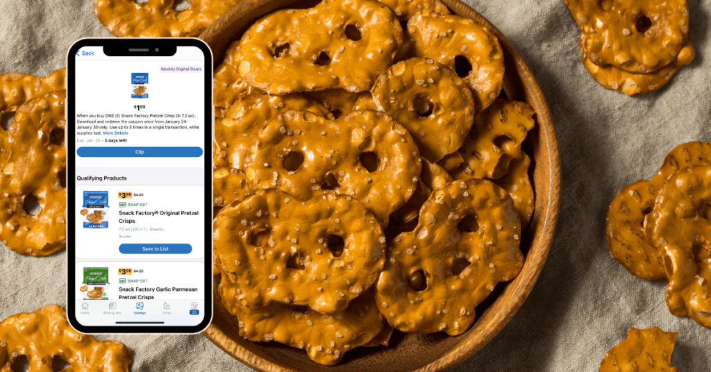 pretzel crisps digital