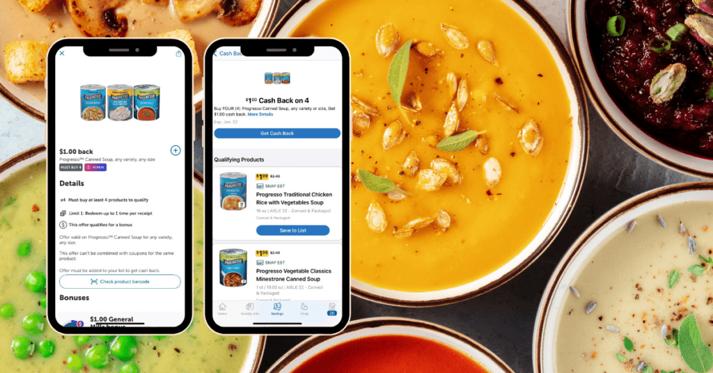 progresso soup mega kcb ib