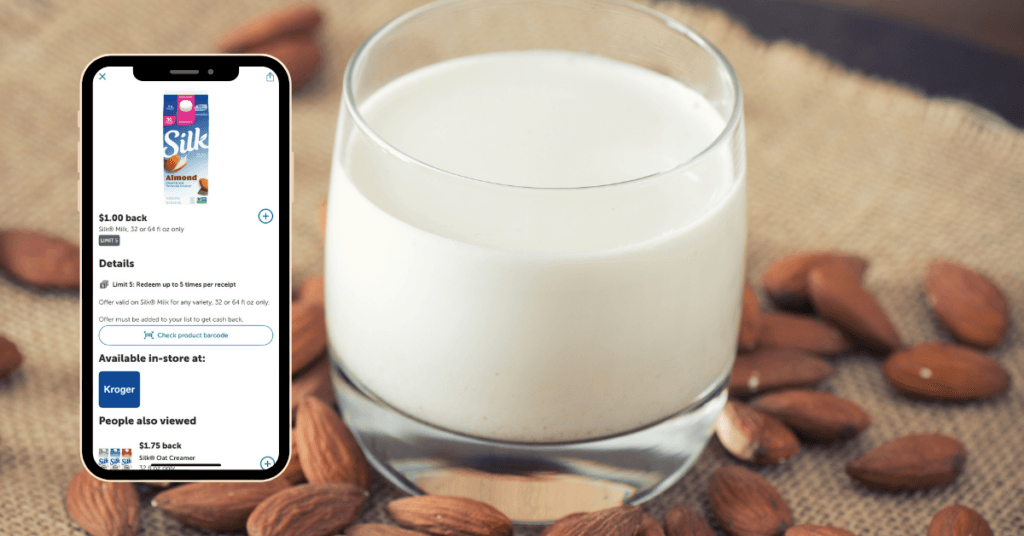 silk almond milk ib mega