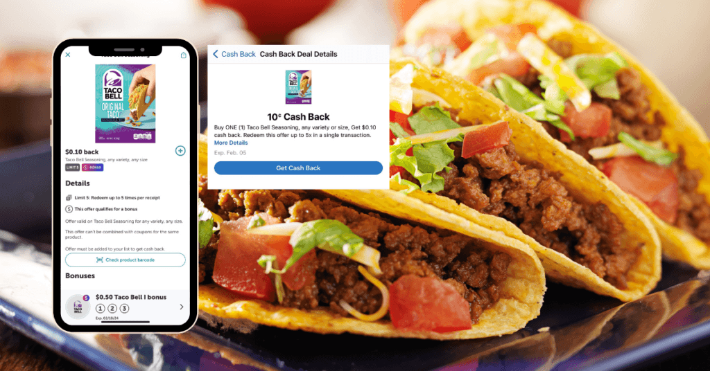 taco bell seasoning packet ib kcb