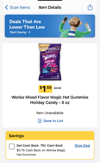WOnka Magic Hats Kroger Shelf
