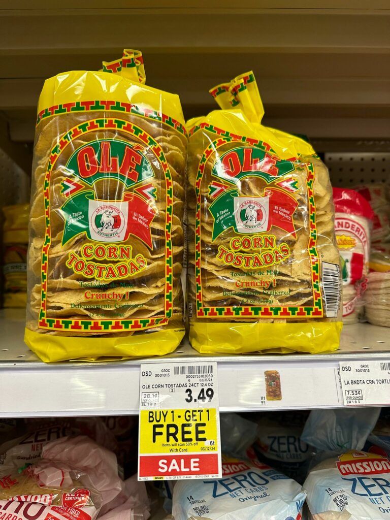 guerrero tostadas kroger shelf image