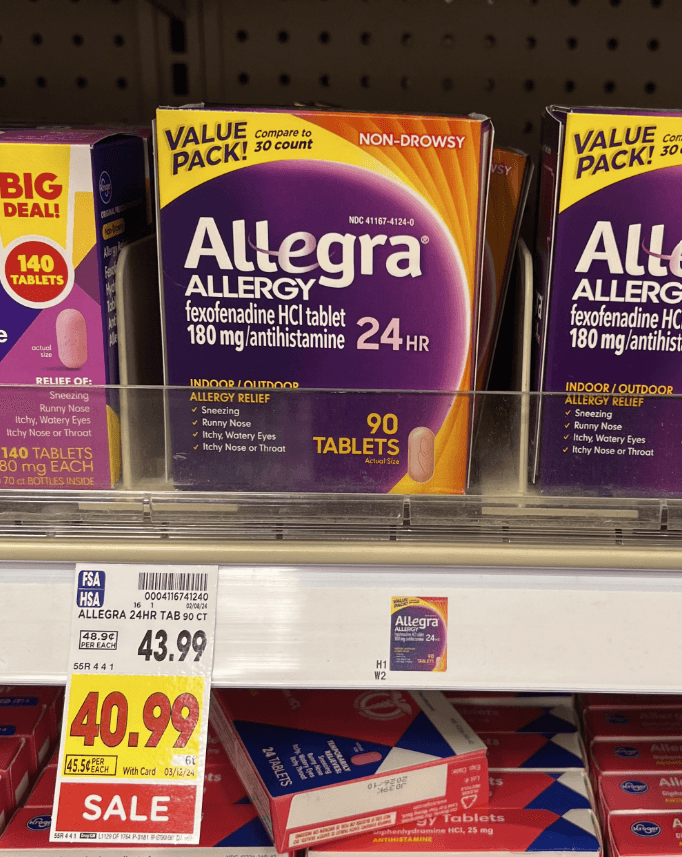 Allegra Kroger Shelf Image