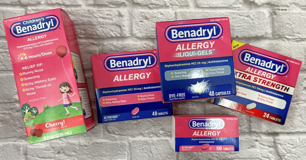 Benadryl Allergy Kroger