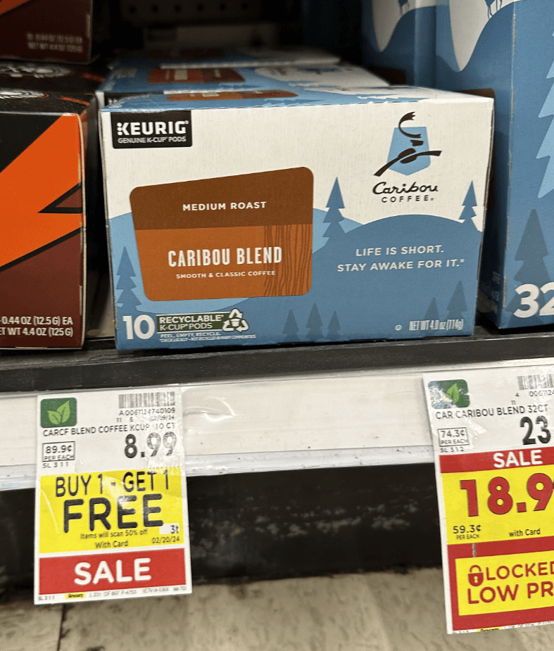 Caribou Blend Kroger Shelf Image