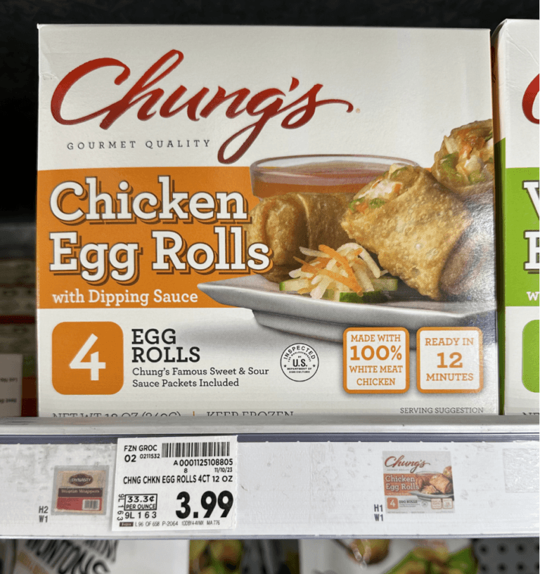 Chung's Egg Rolls are as low as $2.99! - Kroger Krazy