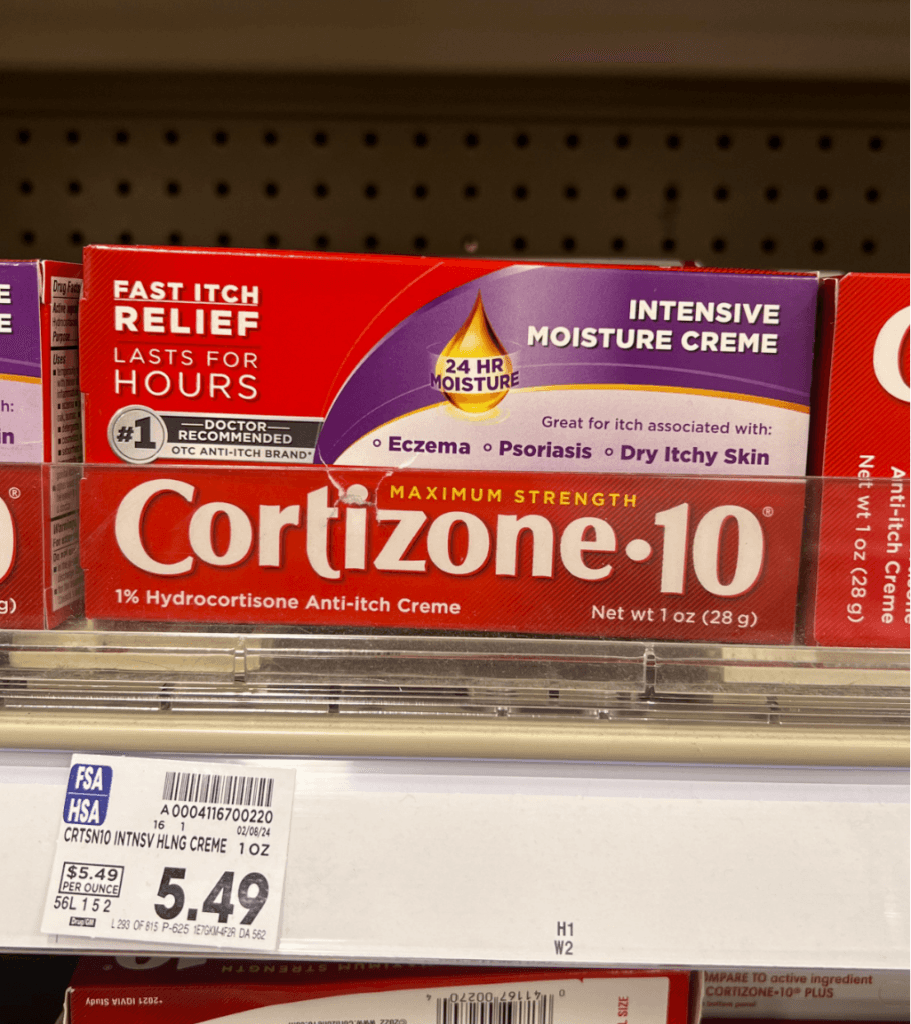 Cortizone Kroger Shelf Image