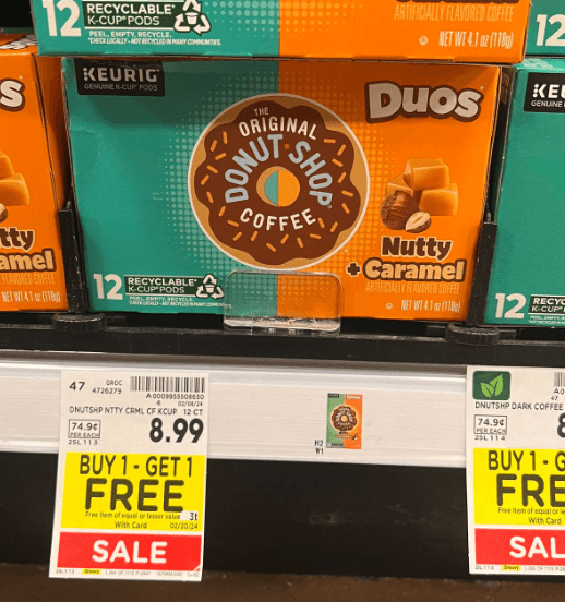 Donut Shop Coffee Kroger Shelf Image