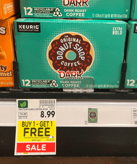 Donut Shop Coffee Kroger Shelf Image