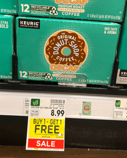 Donut Shop Coffee Kroger Shelf Image