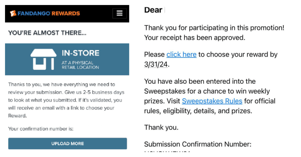 Fandango Rewards Wellness Sanofi