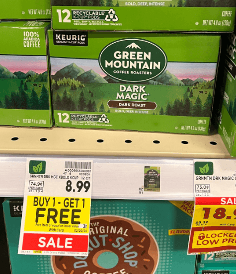 Green Mountain Kroger Shelf Image