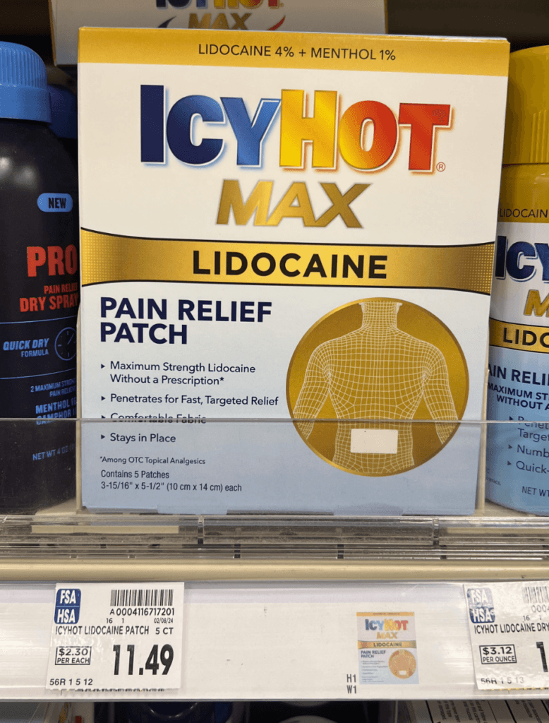 Icy Hot Kroger Shelf Image