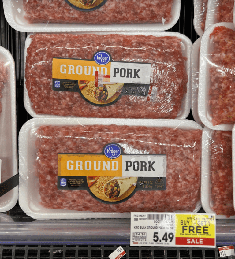 Kroger Fresh Dinner Sausage, Ground Sausage and Meatballs are B1G1 FREE ...