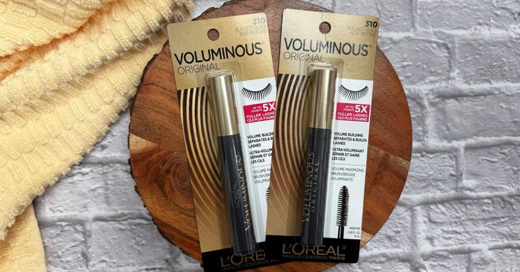 L'Oreal Voluminous Mascara Blackest Black Kroger