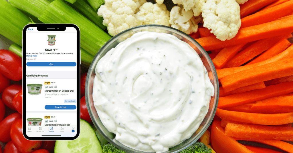 Marzetti Veggie Dip Kroger Digital Coupon