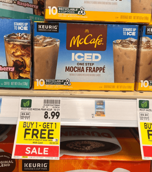 McCafe Coffee Kroger Shelf Image