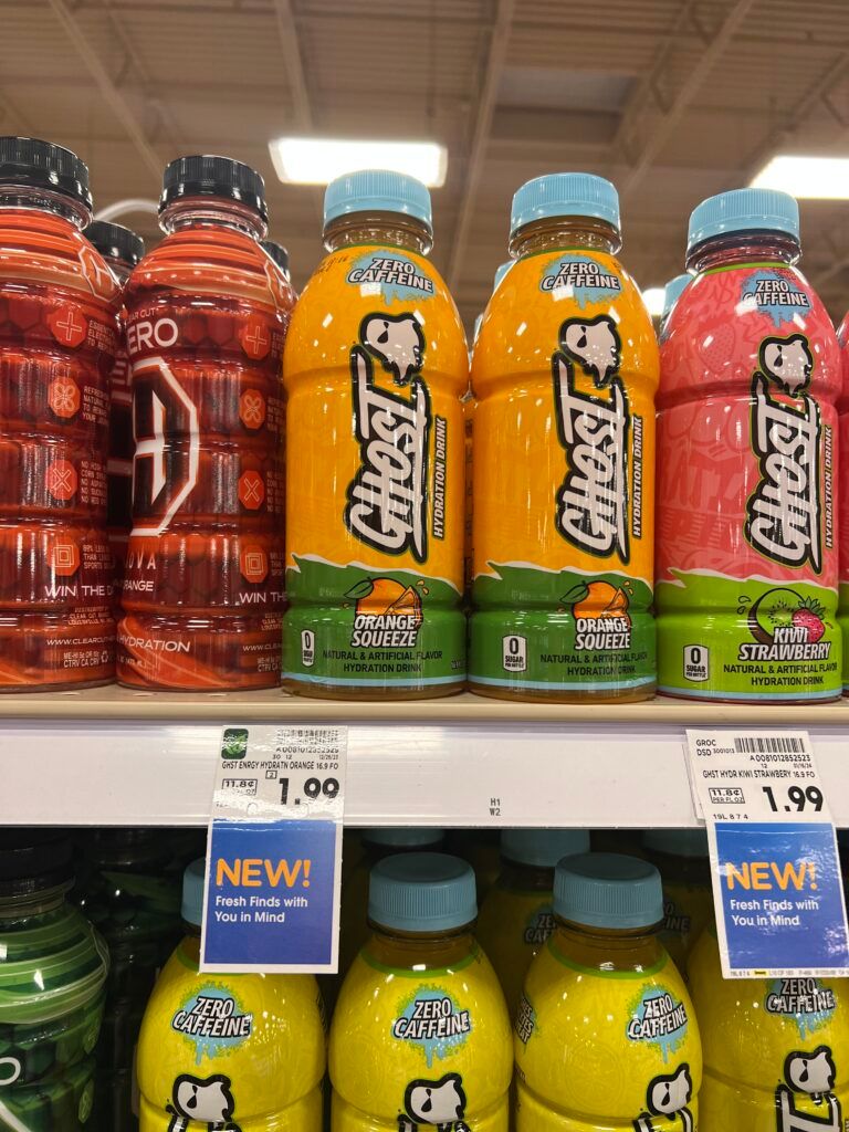 ghost hydration kroger shelf image