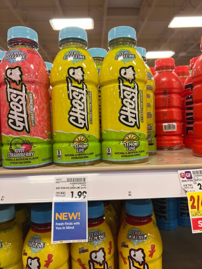 ghost hydration kroger shelf image