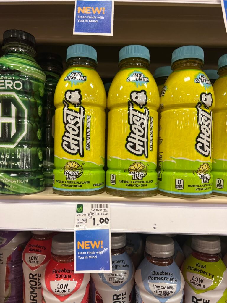 ghost hydration kroger shelf image