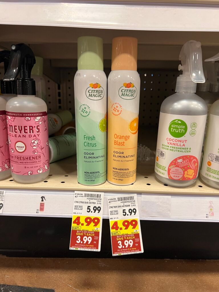 citrus magic kroger shelf image