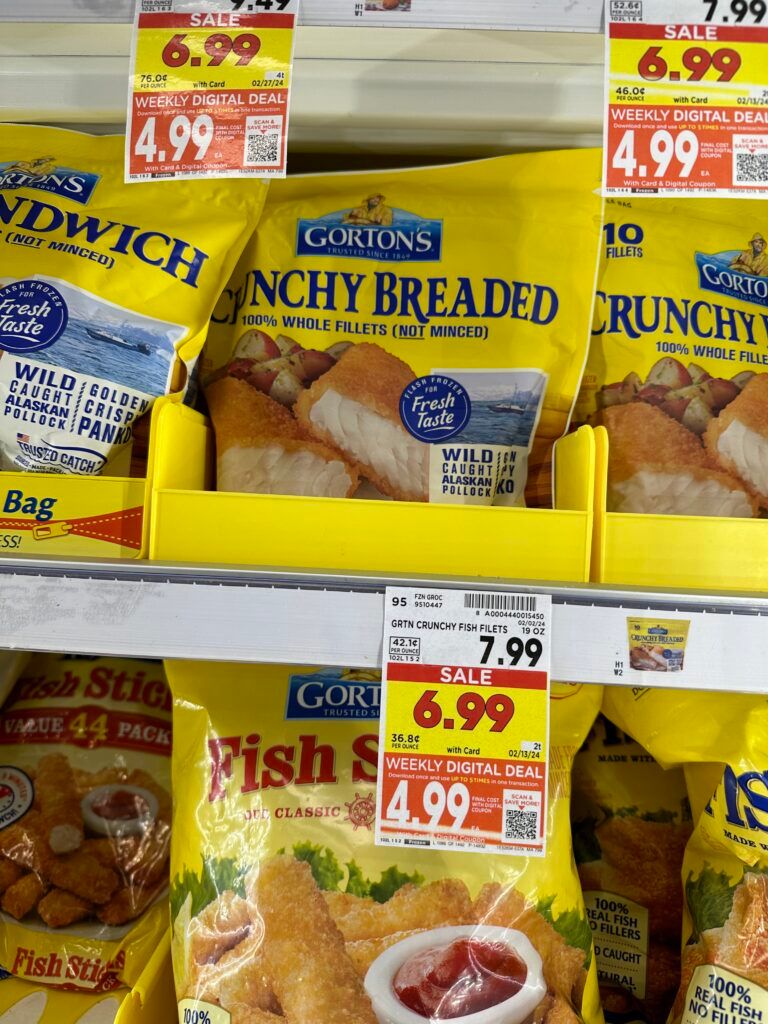 gortons kroger shelf image