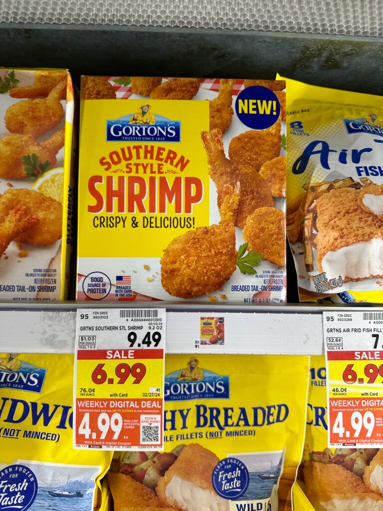 gortons kroger shelf image