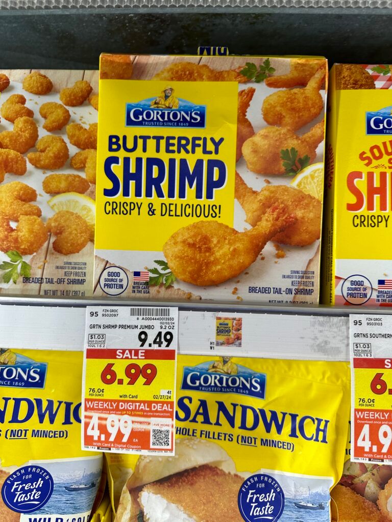 gortons kroger shelf image