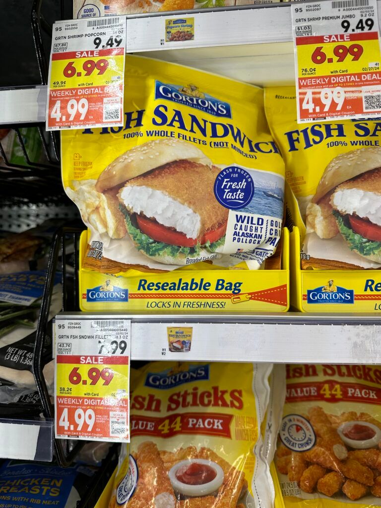 gortons kroger shelf image